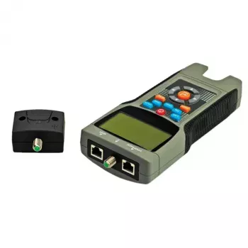Tester okablowania VALUE LAN kabel Multifunction Tester model 13.99.3002 — wielofunkcyjny tester okablowania LAN, sprawdza ciągłość połączeń i mapowanie par