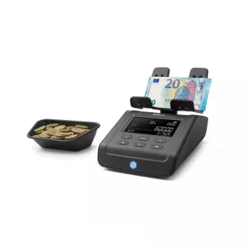 Maszyna do liczenia monet Safescan 6175 Czarna LCD AC 110-240V