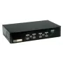 Przełącznik KVM ROLINE 1 użytkownik 4 komputery DisplayPort z hubem USB