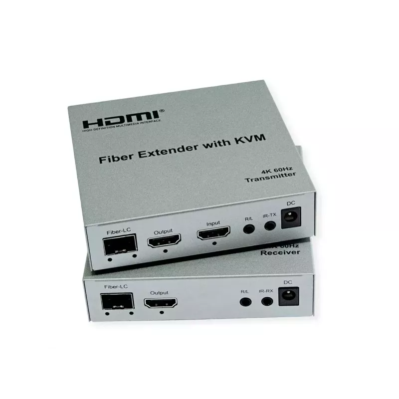 Przedłużacz KVM Nadajnik i odbiornik ROLINE 14.01.3363 HDMI Przewodowy 20000 m