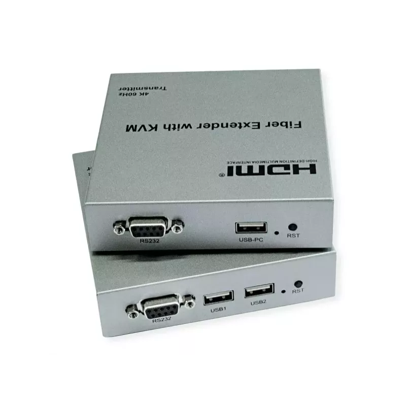 Przedłużacz KVM Nadajnik i odbiornik ROLINE 14.01.3363 HDMI Przewodowy 20000 m