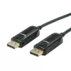 Kabel DisplayPort ROLINE 14.01.3491 15 m Czarny