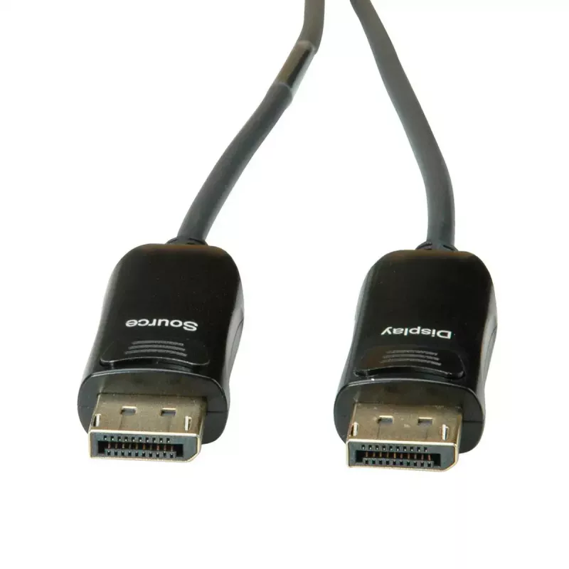Kabel DisplayPort ROLINE 14.01.3491 15 m Czarny