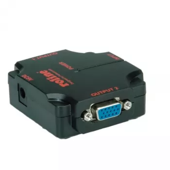 Rozdzielacz wideo VGA ROLINE 450 MHz 2-drożny
