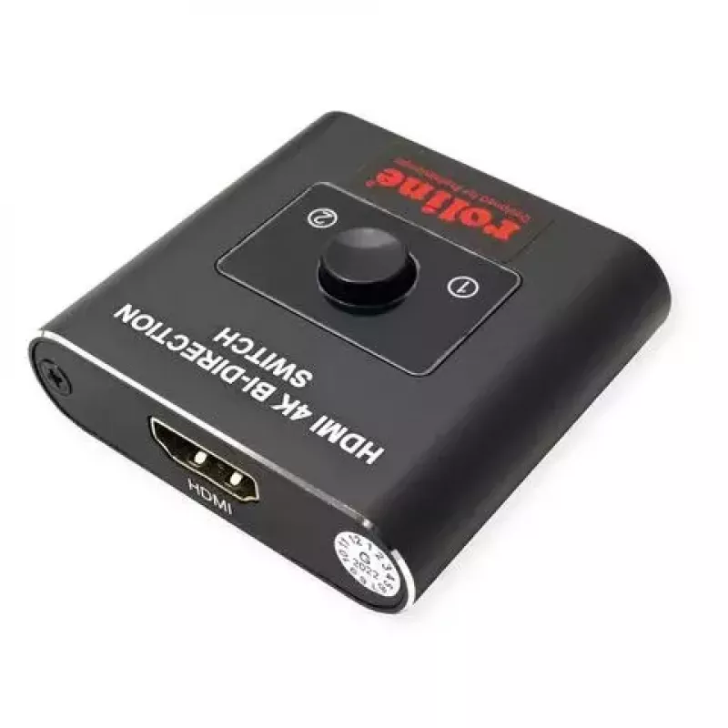 Przełącznik HDMI ROLINE 14.01.3573 60 Hz Czarny Plastik 5 szt.