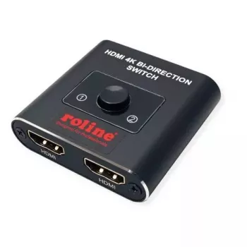 Przełącznik HDMI ROLINE 14.01.3573 60 Hz Czarny Plastik 5 szt.