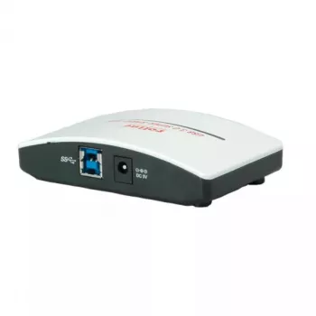 Koncentrator USB ROLINE Czarno-Biały 4 porty z zasilaczem