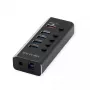 ROLINE USB Hub 3.2 Gen 1 14.02.5058 Czarny 5120 Mbit/s