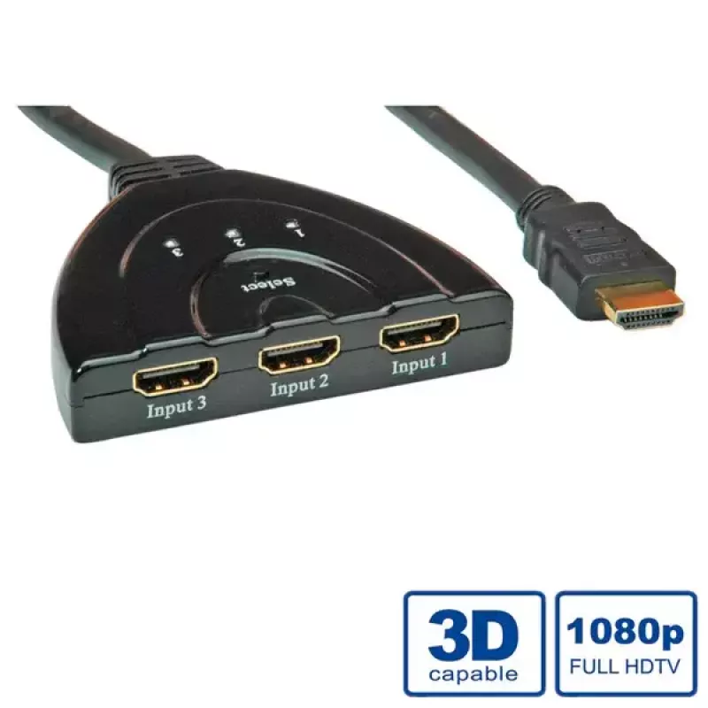 Przełącznik HDMI automatyczny VALUE 14.99.3565