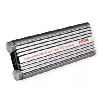 Obudowa SSD ROLINE 16.01.4147 M.2 Aluminium Czarna 20 Gbit/s