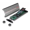 Obudowa SSD ROLINE 16.01.4147 M.2 Aluminium Czarna 20 Gbit/s