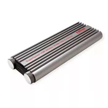Obudowa SSD ROLINE 16.01.4147 M.2 Aluminium Czarna 20 Gbit/s