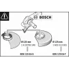 System odsysania pyłu Bosch GDE 125 EA-T Professional