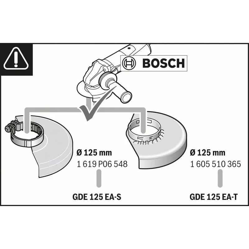 System odsysania pyłu Bosch GDE 125 EA-T Professional