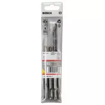Zestaw wierteł Bosch 1 617 000 118 3 szt. SDS Plus 5,0 mm 6,0 mm 8,0 mm