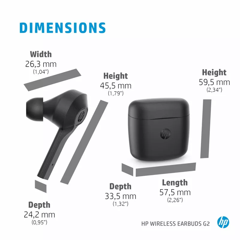Słuchawki HP Wireless Earbuds G2