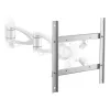 Adapter VESA ROLINE 100x100-100x200/200x200 regulowany srebrny