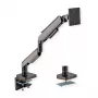 Uchwyt do monitora ROLINE 17031108 124,5 cm 20 kg Zacisk Czarny Szary