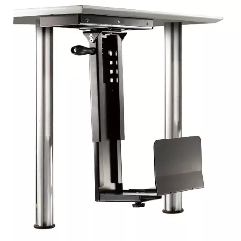 Uchwyt CPU montowany pod biurkiem ROLINE ROLINE PC Holder z funkcją obrotu, czarny