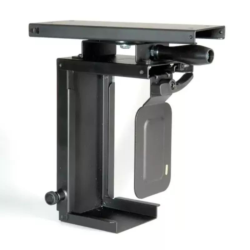 Uchwyt na CPU pod biurko ROLINE Mini PC Holder rozsuwany z funkcją obrotu, czarny
