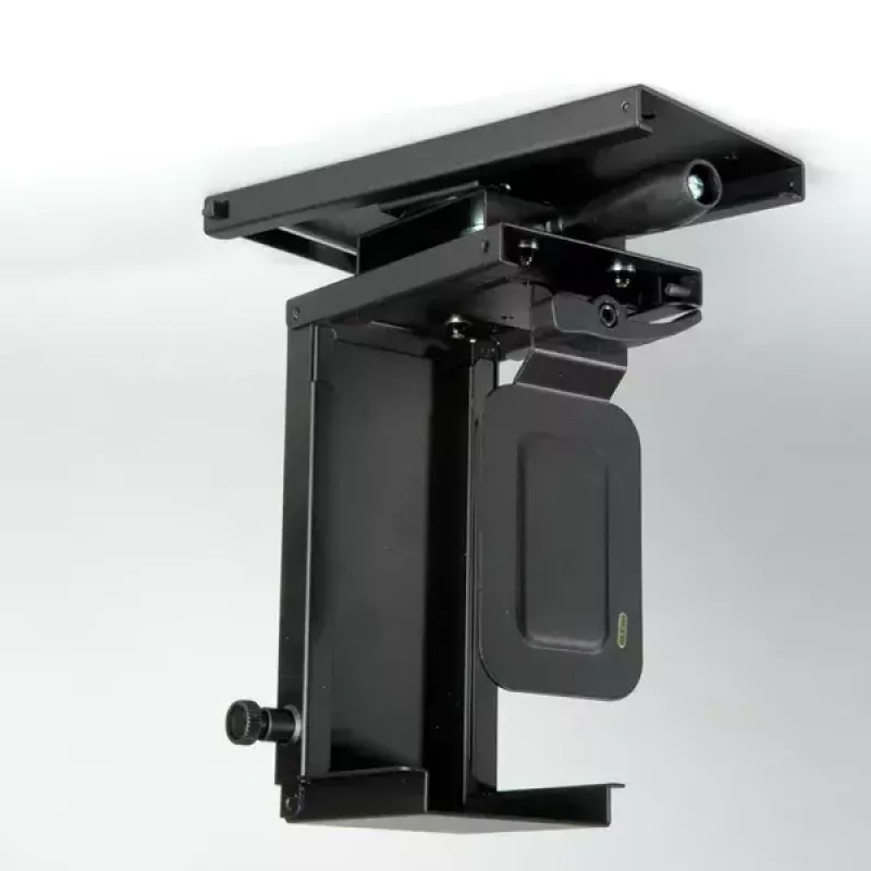 Uchwyt na CPU pod biurko ROLINE Mini PC Holder rozsuwany z funkcją obrotu, czarny