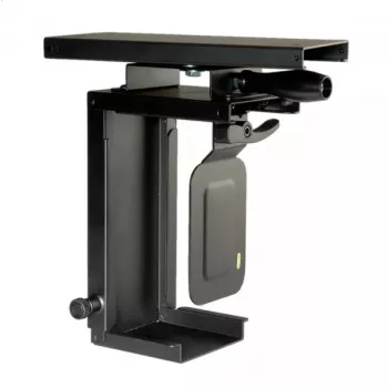 Uchwyt na CPU pod biurko ROLINE Mini PC Holder rozsuwany z funkcją obrotu, czarny