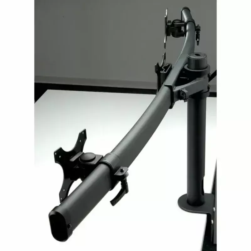 VALUE Triple LCD Arm Desk Clamp Czarny — uchwyt do 3 monitorów, regulowany