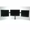 VALUE Triple LCD Arm Desk Clamp Czarny — uchwyt do 3 monitorów, regulowany