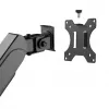 Uchwyt do monitora VALUE 17.99.1182 zacisk 2,06 m czarny 18 kg