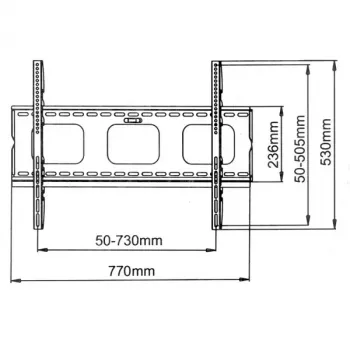 Uchwyt ścienny VALUE LCD/Plasma TV Low Profile