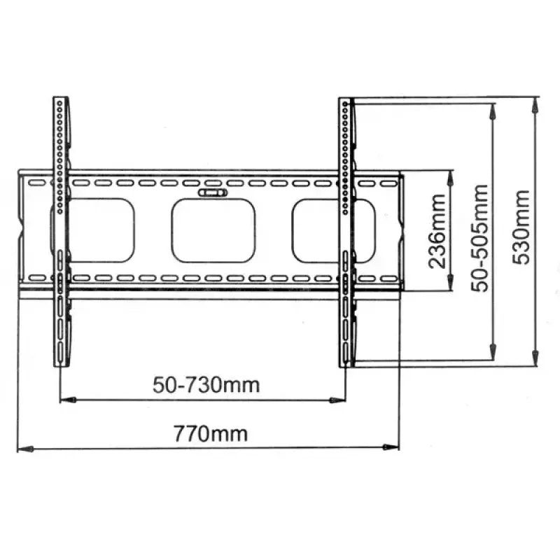 Uchwyt ścienny VALUE LCD/Plasma TV Low Profile