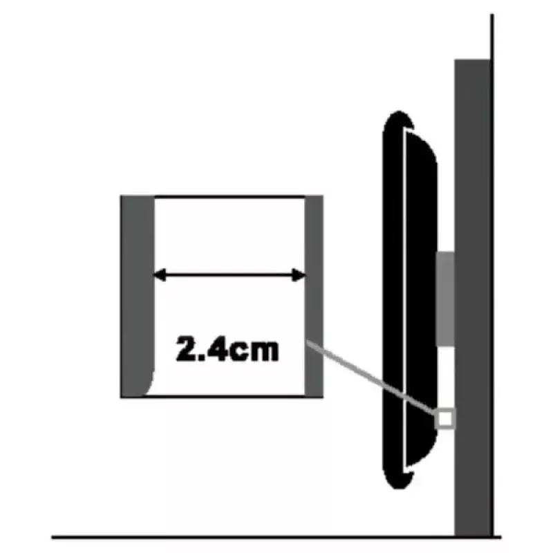 Uchwyt ścienny VALUE LCD/Plasma TV Low Profile