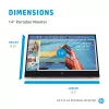 Monitor HP E-Series E14 G4 14 cal Full HD LCD 1920x1080
