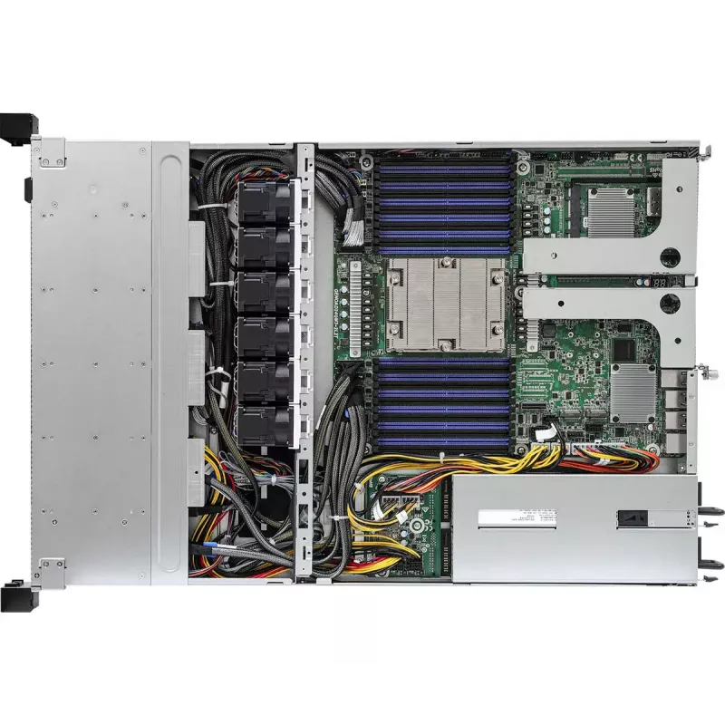 Obudowa komputerowa ASRock 1U12E-GENOA/2L2T Rack (1U) Szary