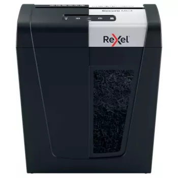 Niszczarka Rexel Secure MC4 cięcie mikro 60 dB Czarny, Srebrny