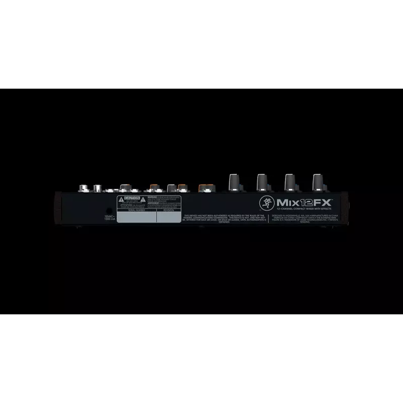 Mackie Mix12FX 12 kanałów 20 - 30000 Hz Czarny