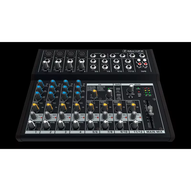 Mackie Mix12FX 12 kanałów 20 - 30000 Hz Czarny