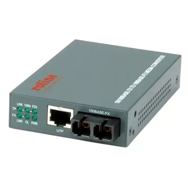 Konwerter Fast Ethernet ROLINE RC-100FX/SC