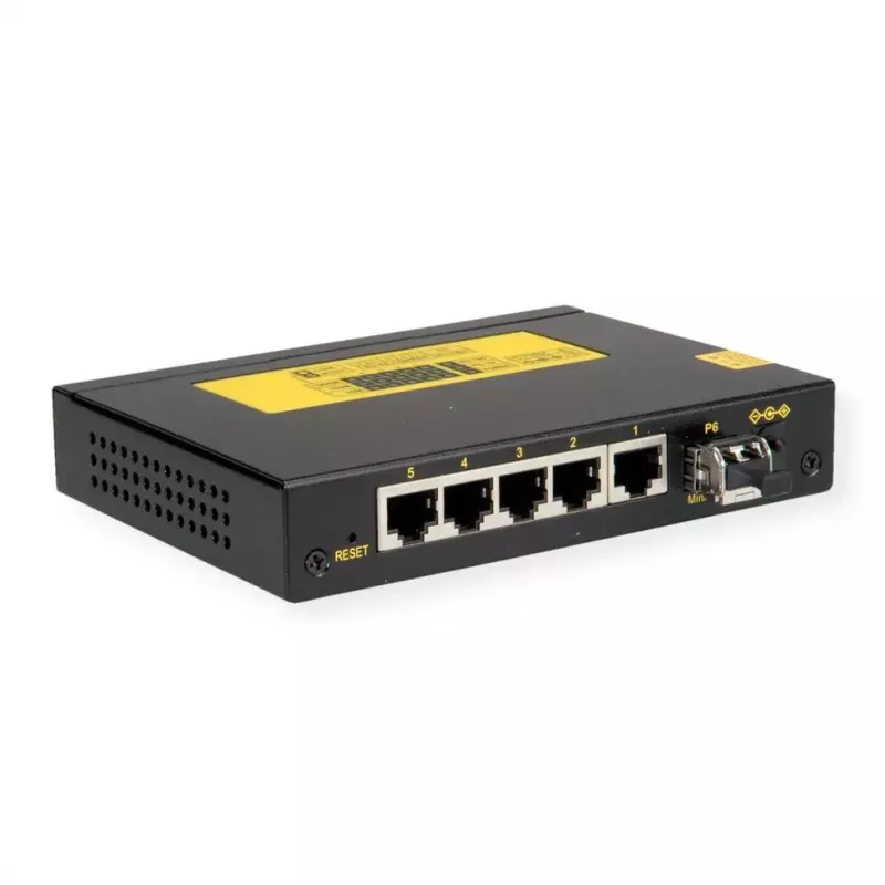 Przełącznik sieciowy ROLINE 21.13.1162 Gigabit Ethernet 5 portów PoE