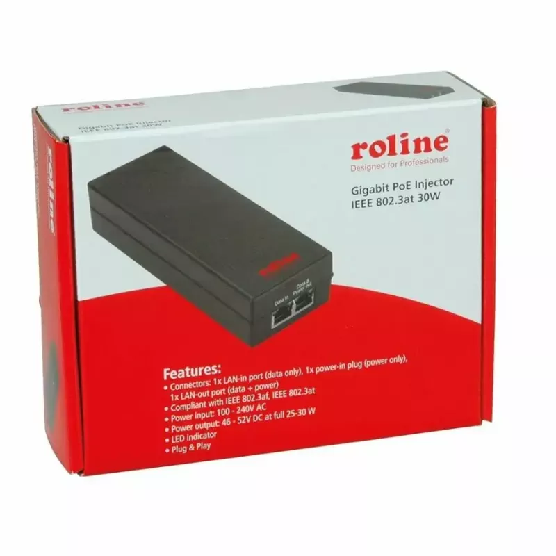 Adapter PoE ROLINE 21.13.1199 46 V