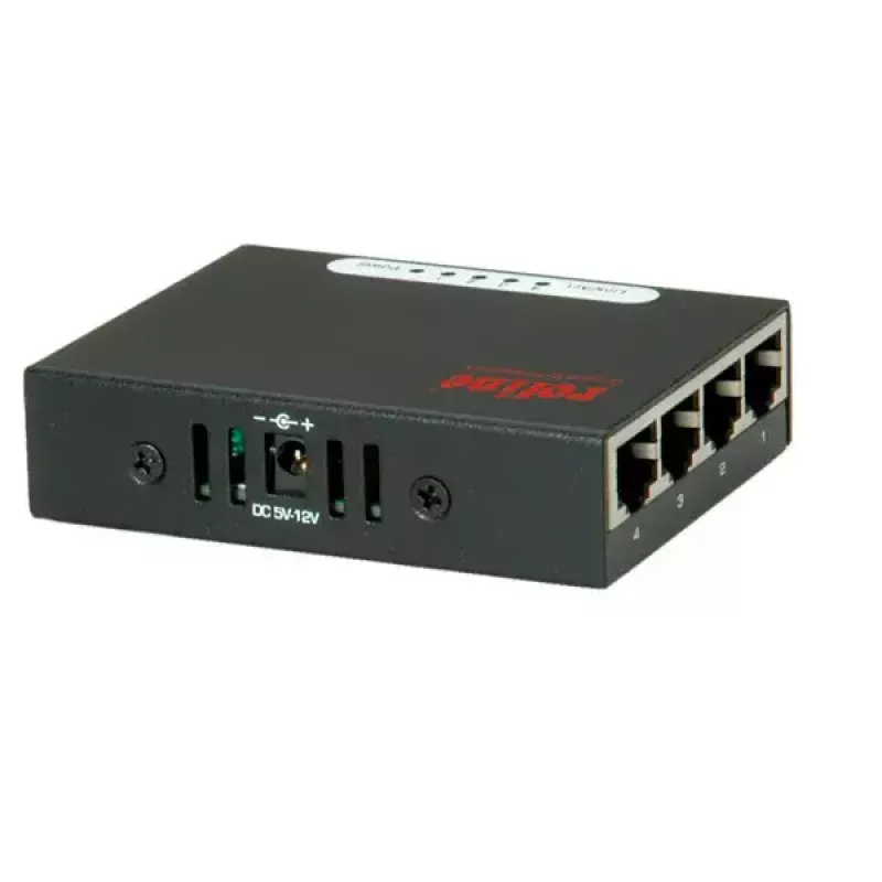 Gigabit Ethernet Switch ROLINE Pocket 4 Porty