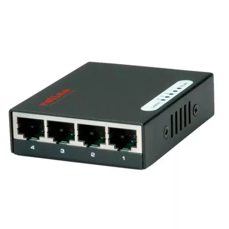 Gigabit Ethernet Switch ROLINE Pocket 4 Porty