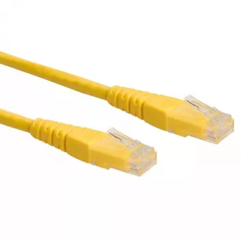 Kabel sieciowy ROLINE UTP Patch Cord Cat.6 RJ-45 0.3m Żółty