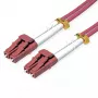 Kabel światłowodowy ROLINE 21158613 5 m 2x LC OM4 fioletowy