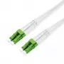 Kabel światłowodowy ROLINE 21158632 3 m 2x LC OS2 Biały
