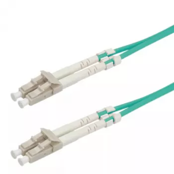 Kabel światłowodowy krosowy ROLINE LC/LC OM3 50/125µm Turkusowy 2m