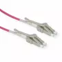 kabel światłowodowy ROLINE 21.15.8876 7 m LC OM4 fioletowy