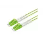 ROLINE InfiniBand/kabel światłowodowy 15 m 2x LC zielony OM5