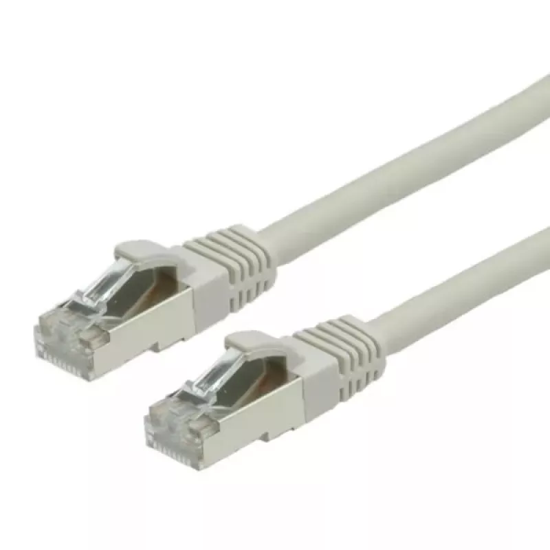 S/FTP Patch Cord VALUE Cat.6 bezhologenowy szary 2 m