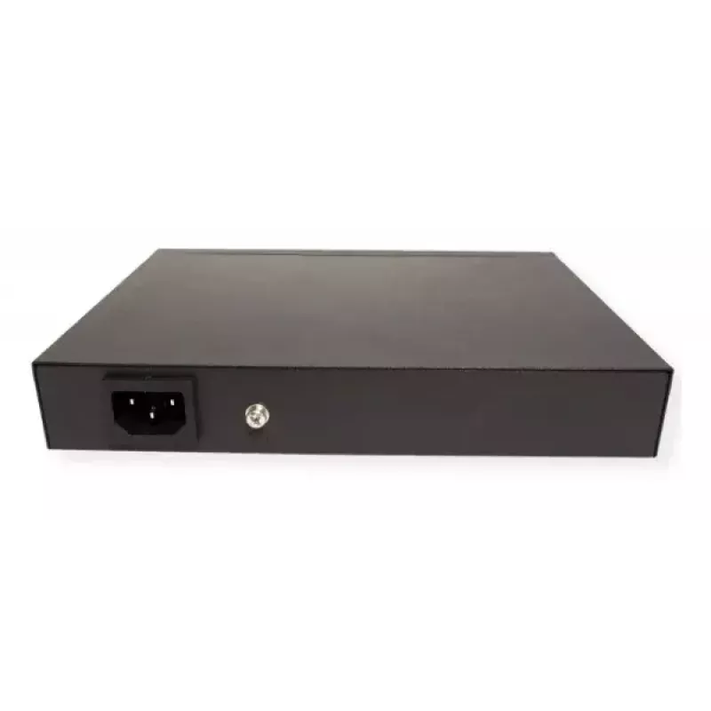 Przełącznik sieciowy VALUE 21.99.1195 Gigabit Ethernet PoE Czarny